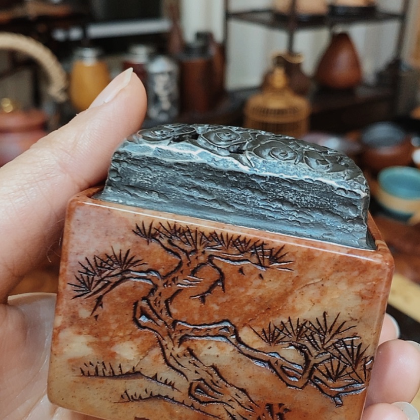 【闪购商品】青*山寿山石香炉