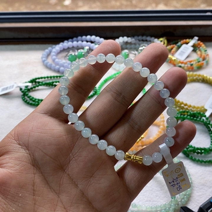 定制翡翠未镶嵌缅甸翡翠a货卡6.3