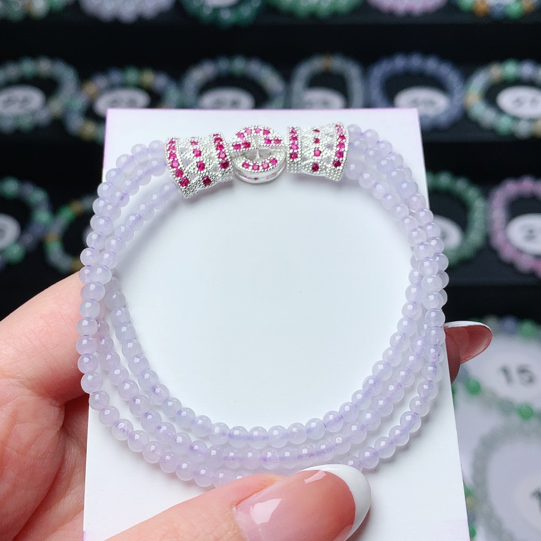 翡翠手链未镶嵌翡翠