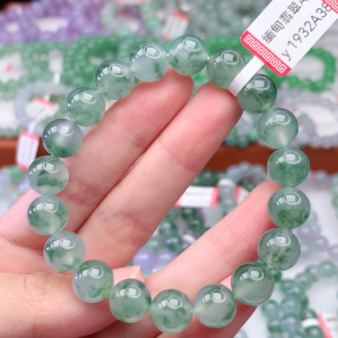 翡翠手链未镶嵌翡翠10mm