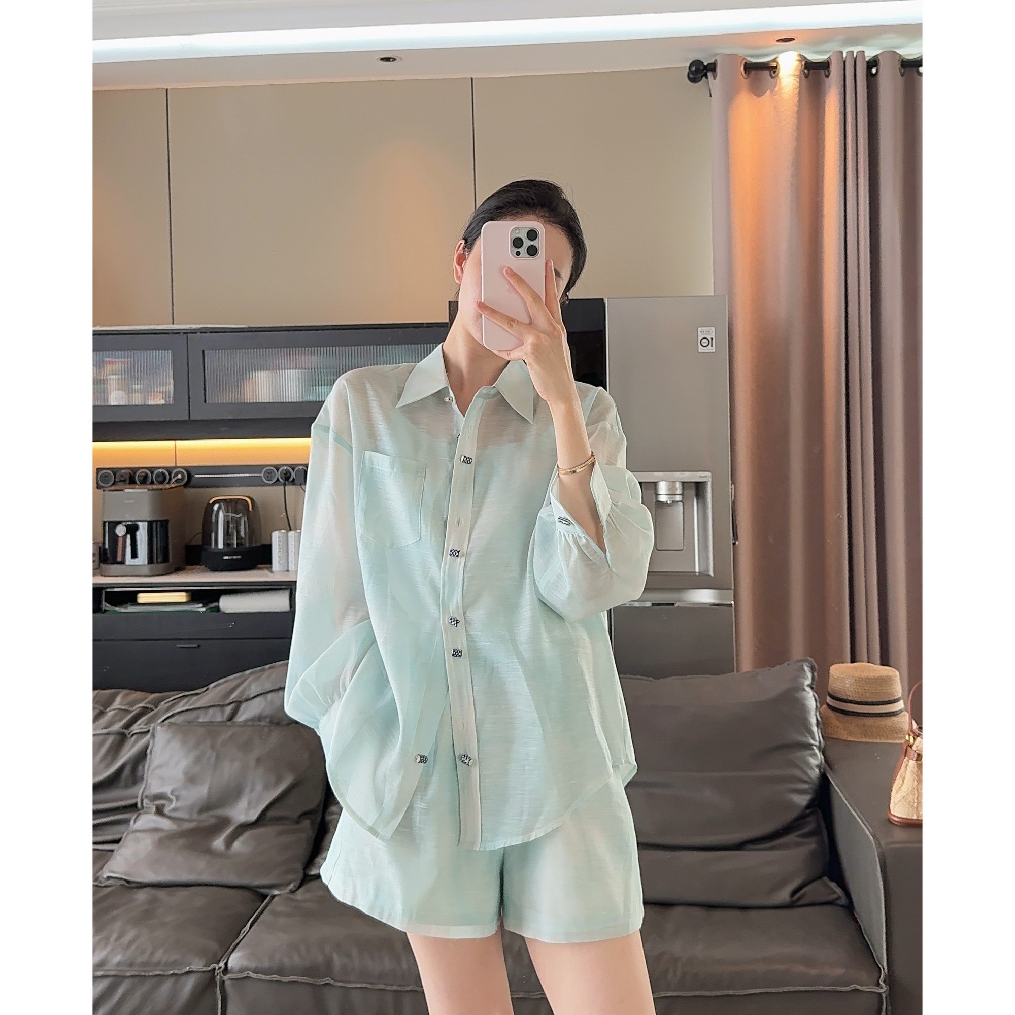 Zwinnie/詹维尼【天空蓝】舒服套装 GJE202510