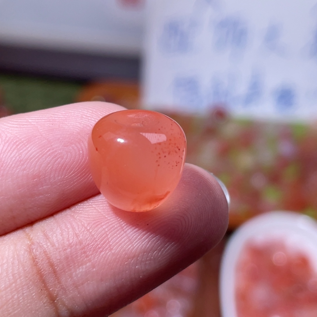 南红玛瑙未镶嵌挂件11960