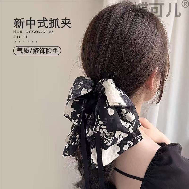 张小花专属国风抓夹简约气质法式优雅百搭