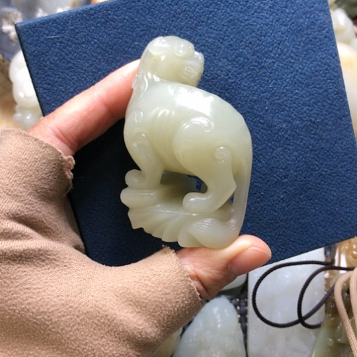 【闪购商品】和田玉挂件未镶嵌长*