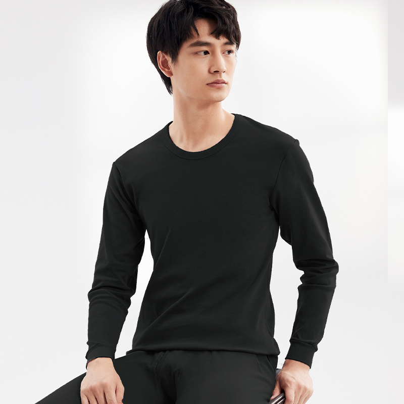 【礼】男士保暖内衣套装秋冬季内穿打底棉毛衫纯棉薄款秋衣秋裤