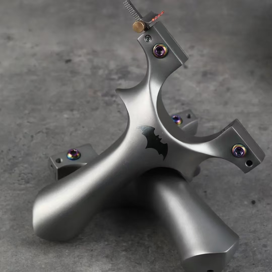 【火狼正品】蝙蝠二代夹片弓630不锈钢户外大威力手感王夹片快压