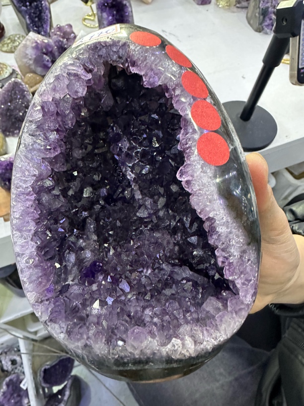 巴西乌拉圭紫水晶摆件