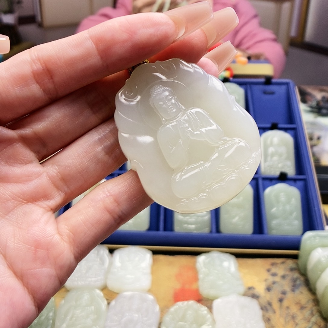 和田玉颈饰未镶嵌用****0