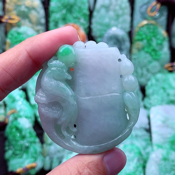 翡翠吊坠(不含链)未镶嵌