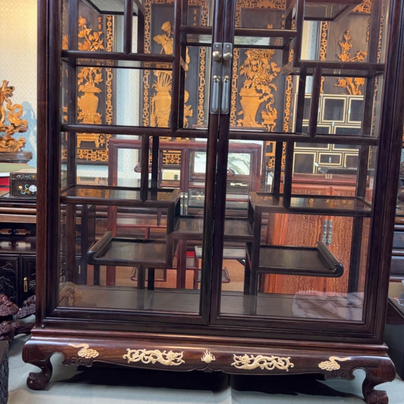 【闪购商品】红酸枝木类成套家具