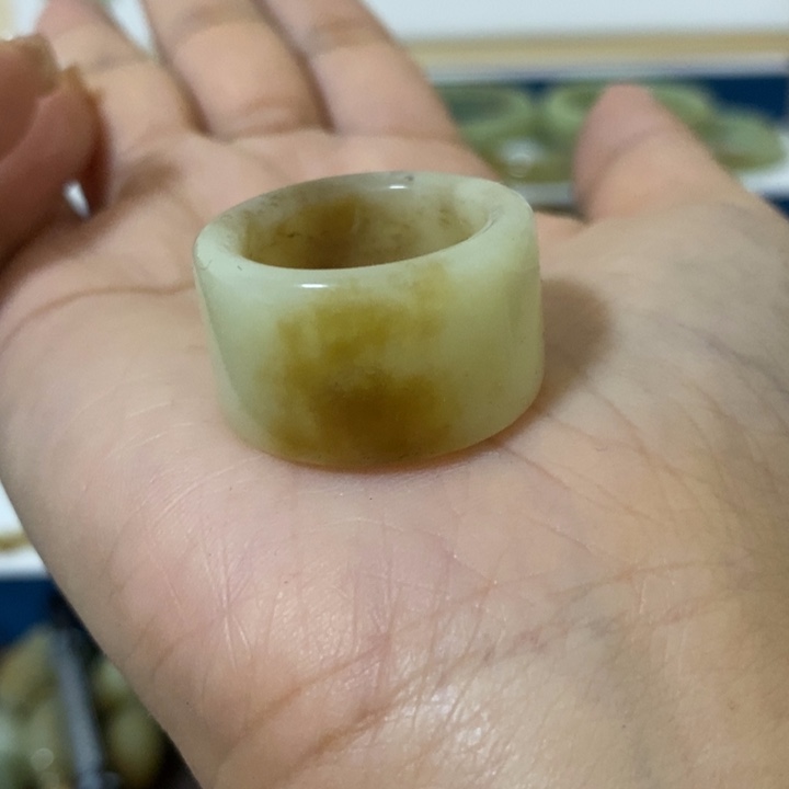 和田玉戒指未镶嵌李*方