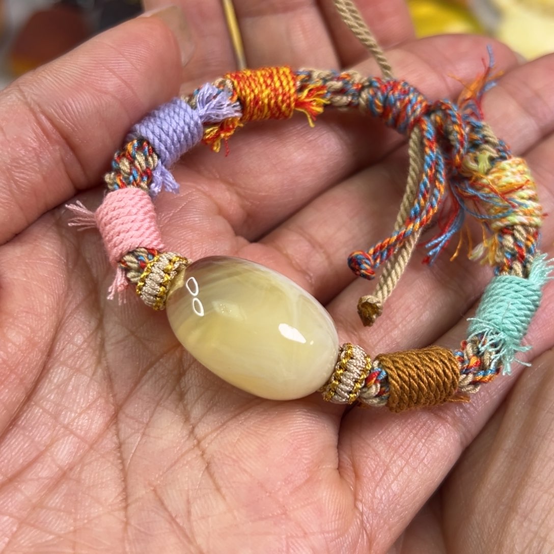 蜜蜡颈饰未镶嵌蜜蜡