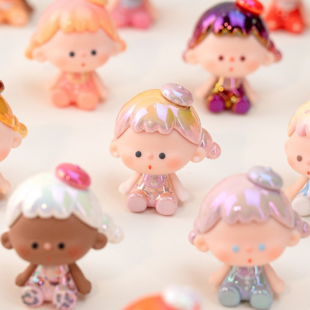 【拆盒】阿玛莉莉丝无忧哒娃系列潮玩盲袋萌粒