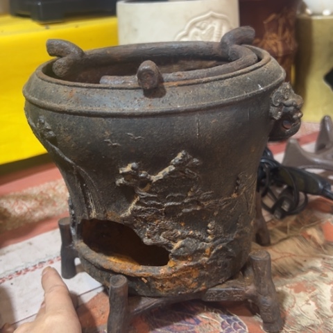 铁中古工艺品摆件