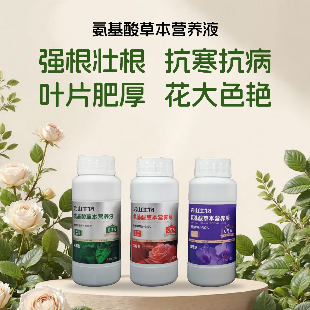 浓缩型氨基酸草本营养液 强根壮根/改善黄叶/抗寒抗病虫害