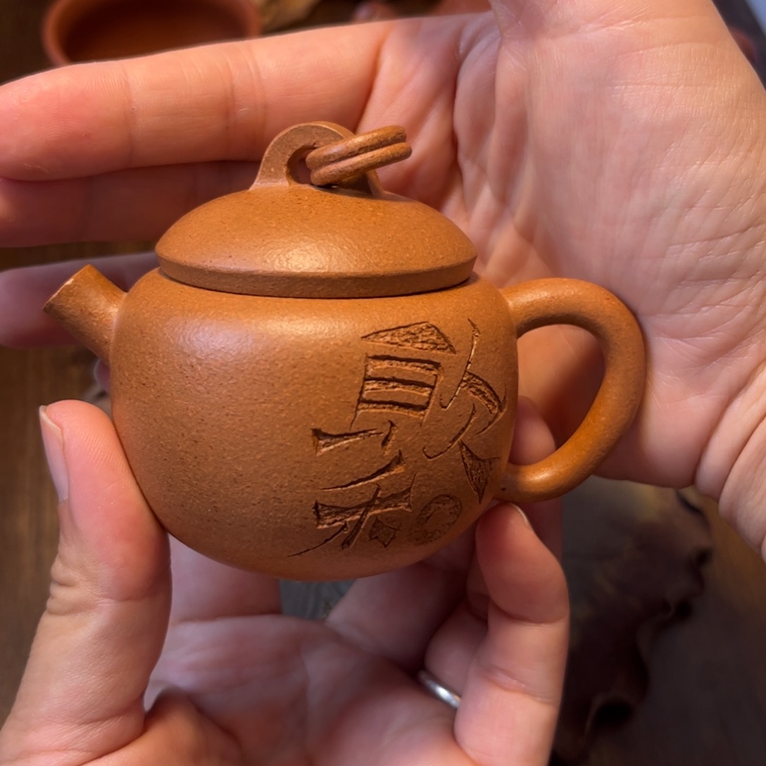 日***方茶壶紫砂宜兴紫砂壶半手工制作