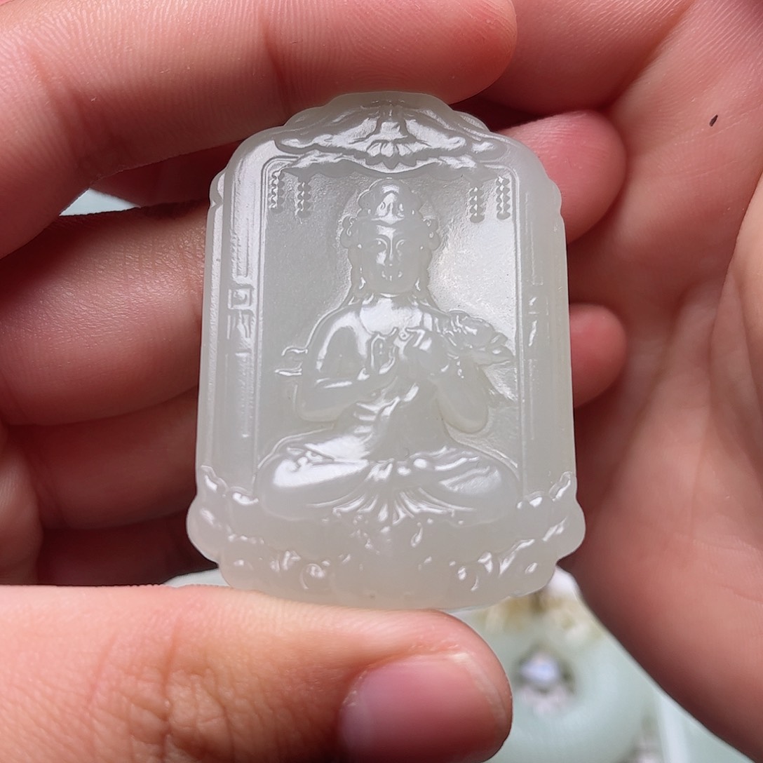 和田玉挂件未镶嵌