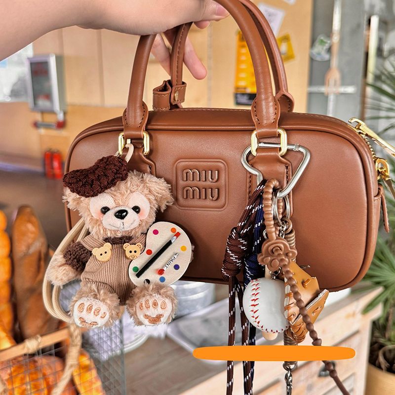 高品质miu系包挂百搭挂件LABU手工可爱毛绒小公仔礼物