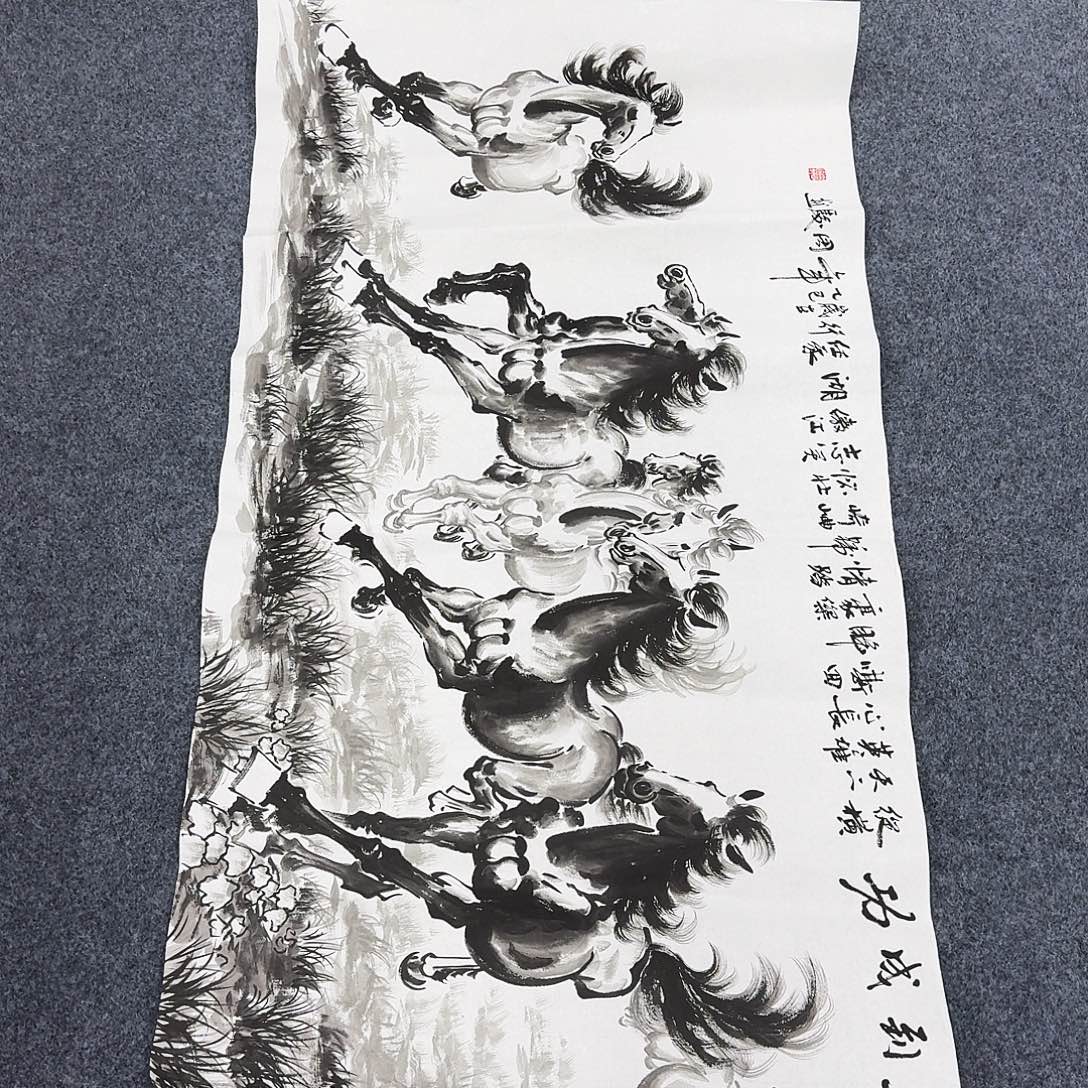 国画纯手绘作品欣赏