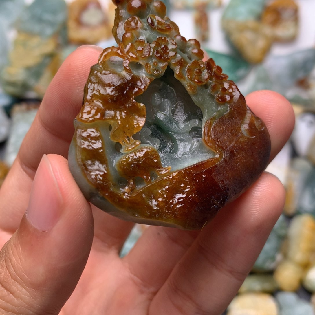 定制翡翠未镶嵌你****娶翡翠