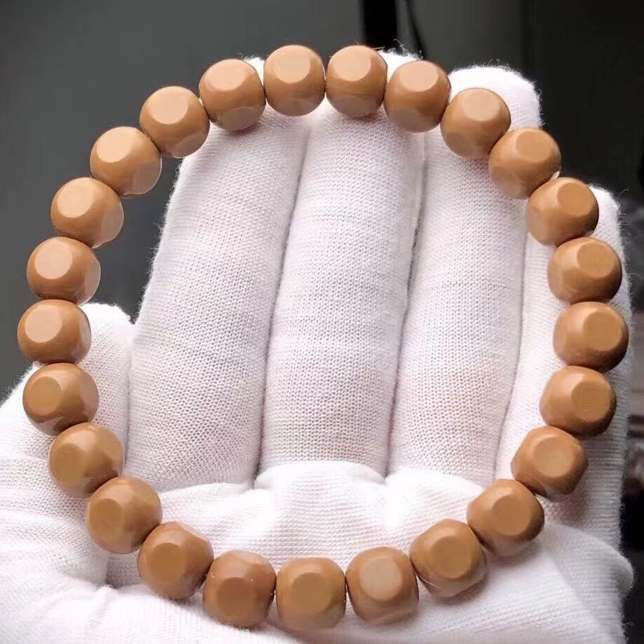 【强迫症精品款】高品质精品无暇原色六方猴头手串纯天然原生态