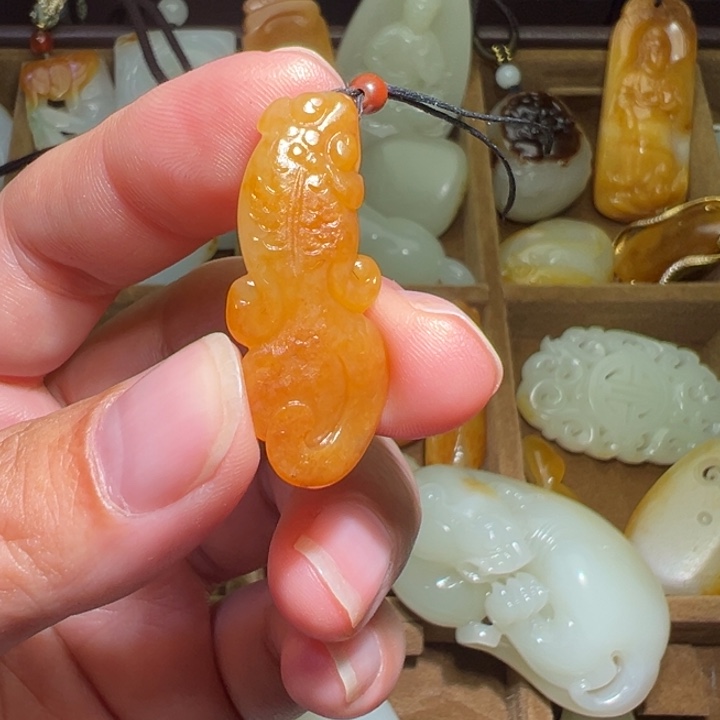 和田玉挂件未镶嵌