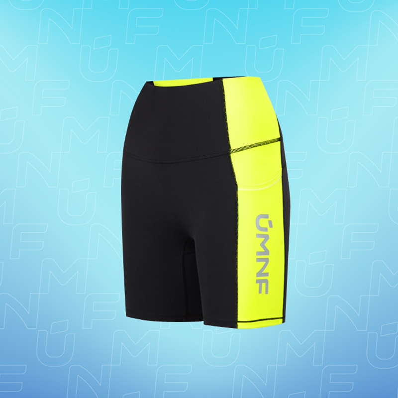 UMNF明霓菲 | HE30马拉松路跑越野撸铁4分压缩裤（短裤系列）