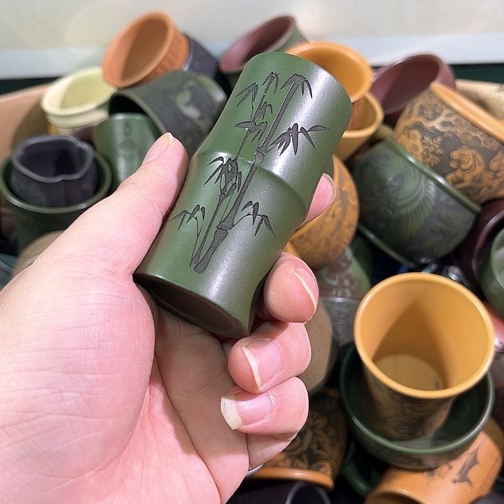 茶杯紫砂全手工紫砂主人杯