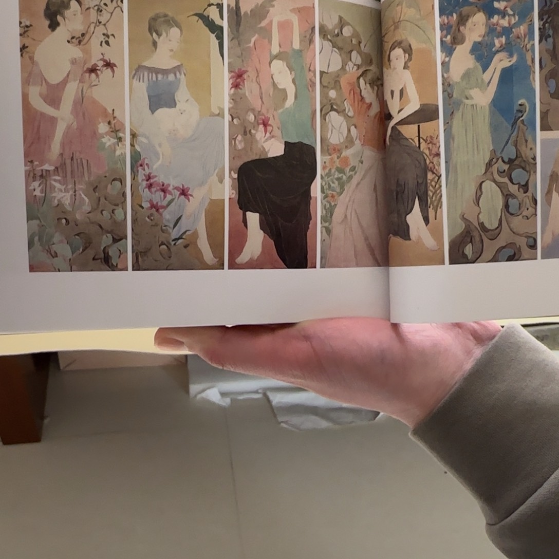 版画老*哥李振 人物八条屏