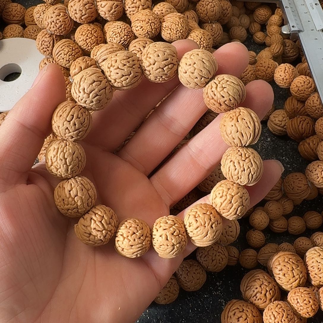 有***可吊坠桃核野生手串