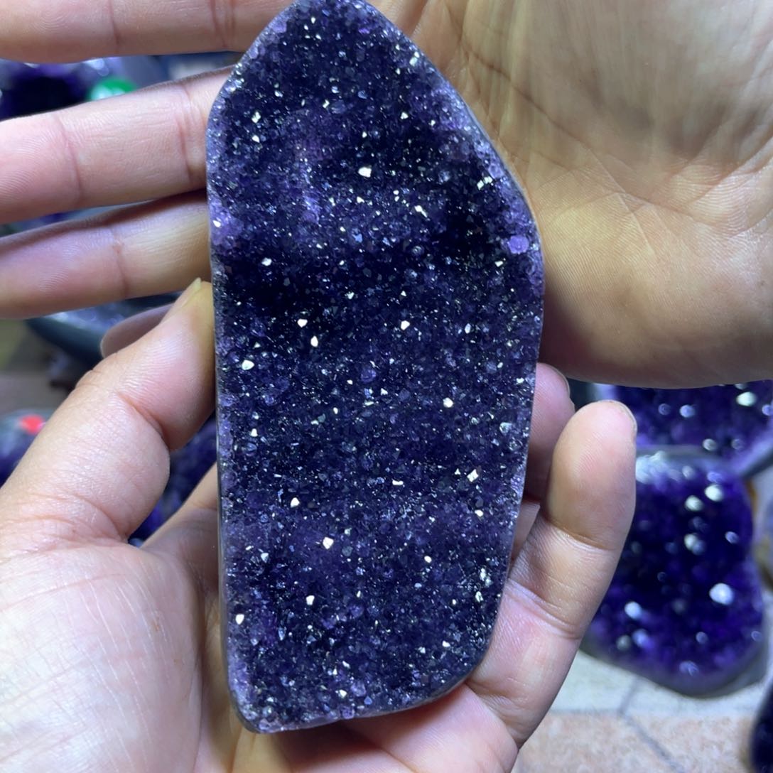 摆件未镶嵌水晶紫水晶