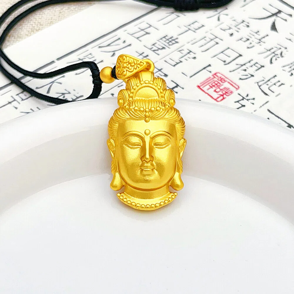 HEMEI/赫美轻奢 观音菩萨吊坠