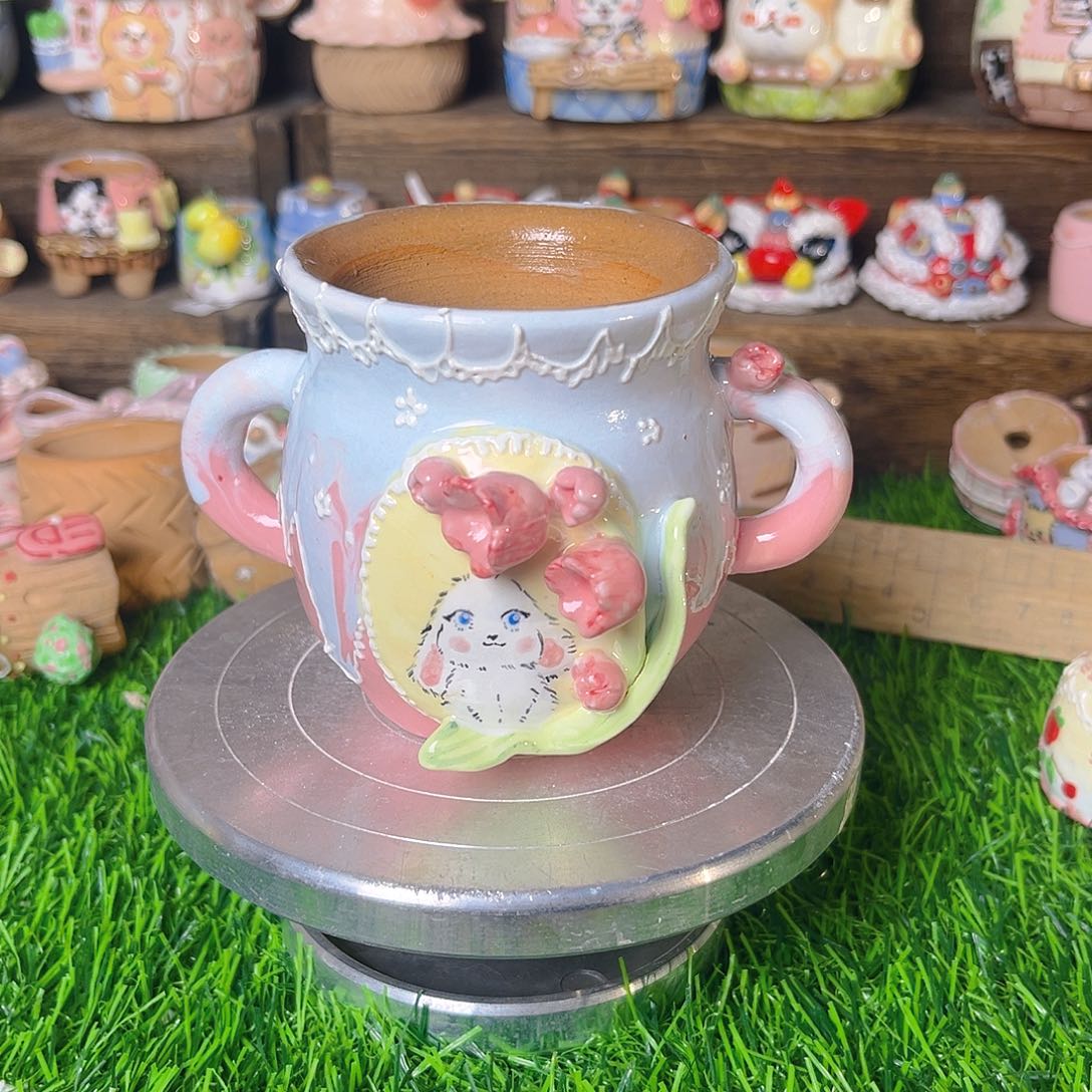 红陶老梧家多肉花盆