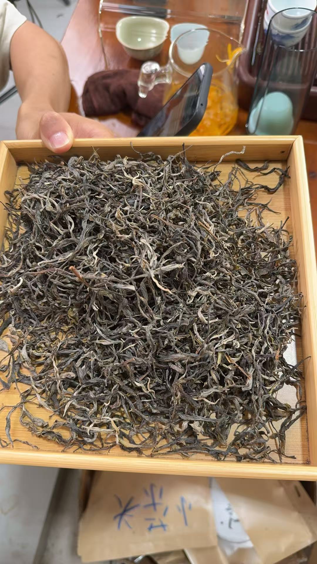 【177】2025年 坝歪后山细叶皇后 春茶 生茶 散茶