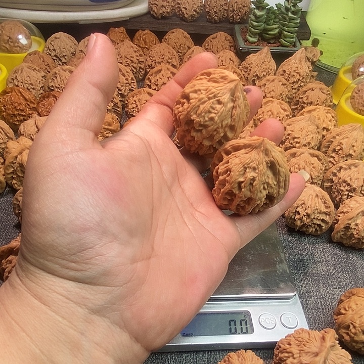 了***.文玩核桃吊坠全品无修无药大古石45