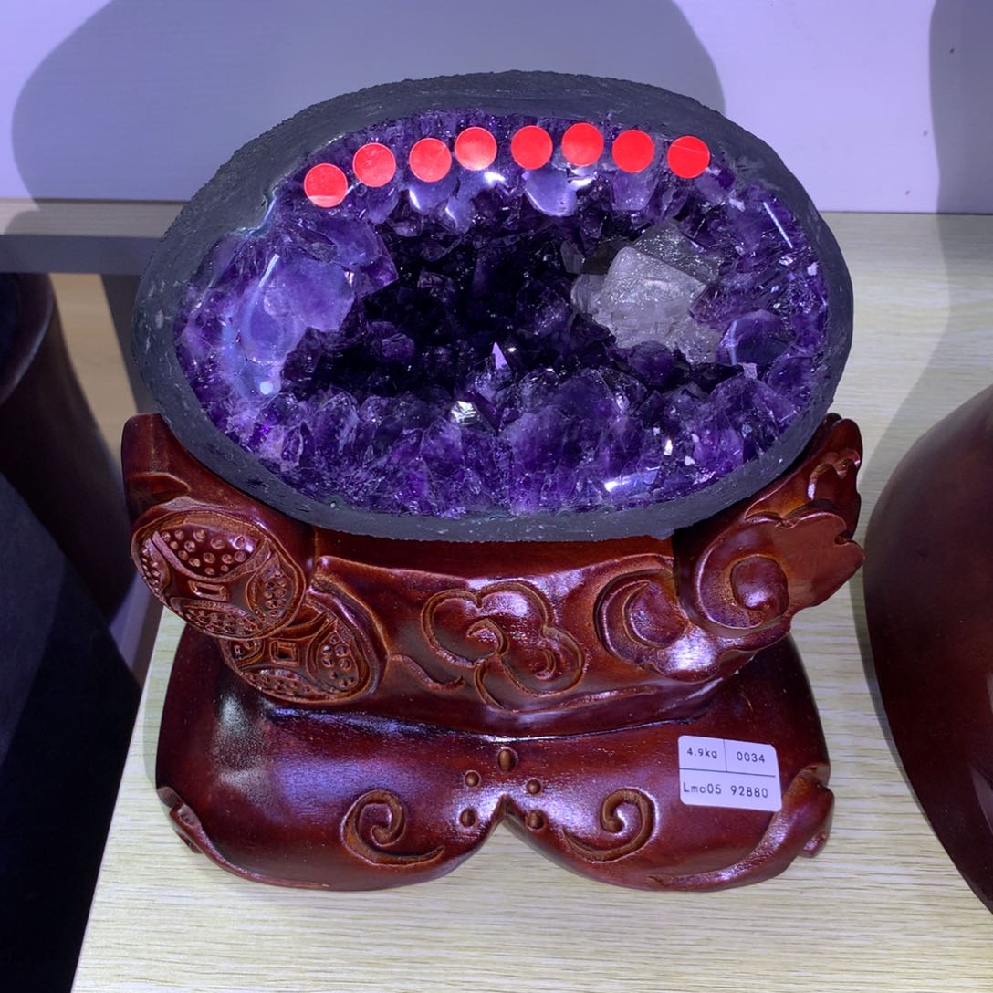 未镶嵌紫晶大型摆件（非配饰）晶
