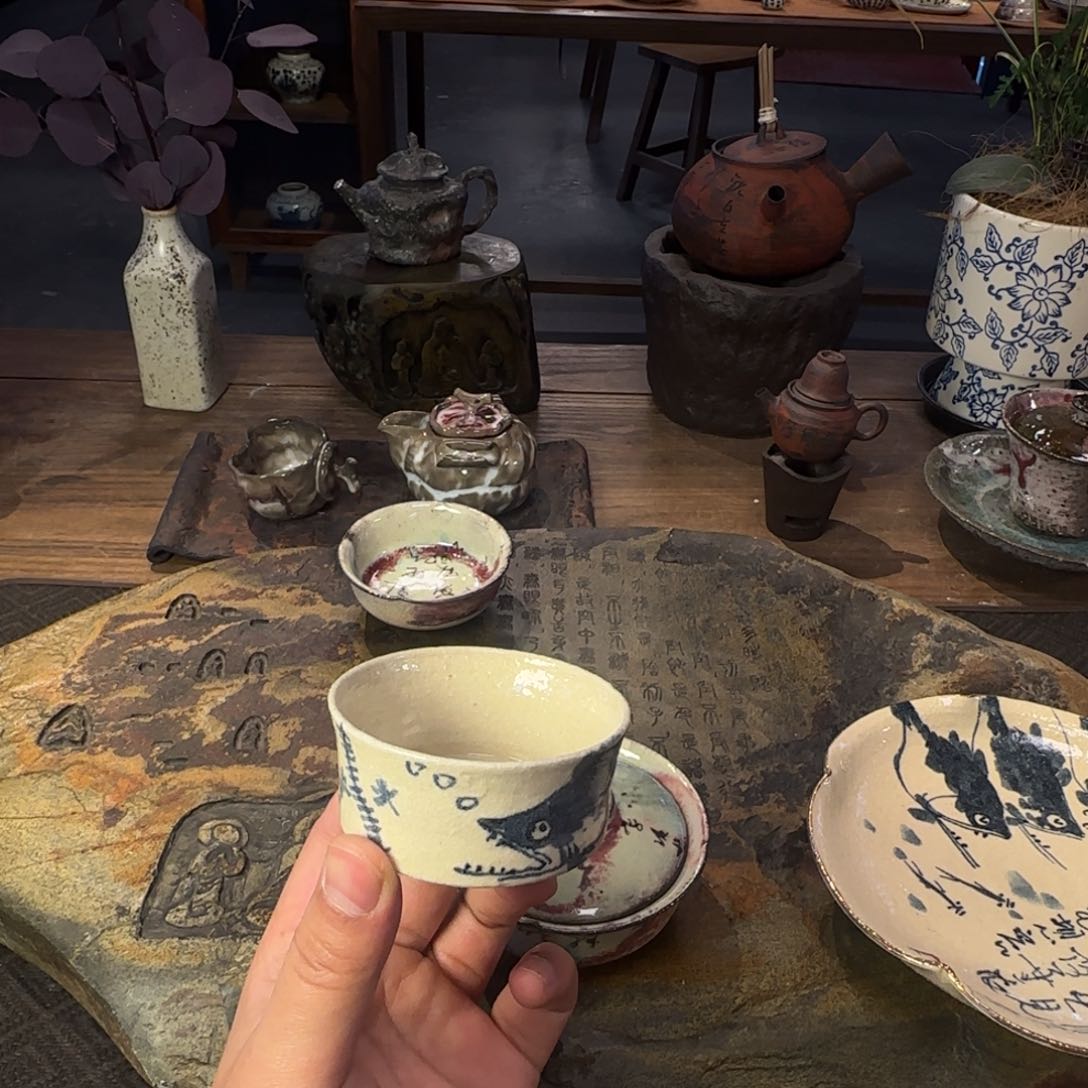 瓷片景德镇手作器物