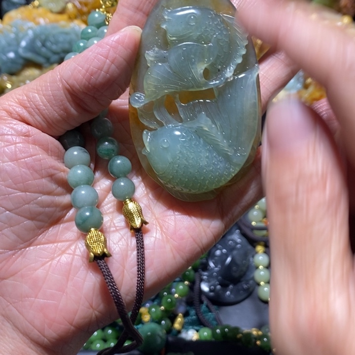 岫玉岫玉吊坠未镶嵌