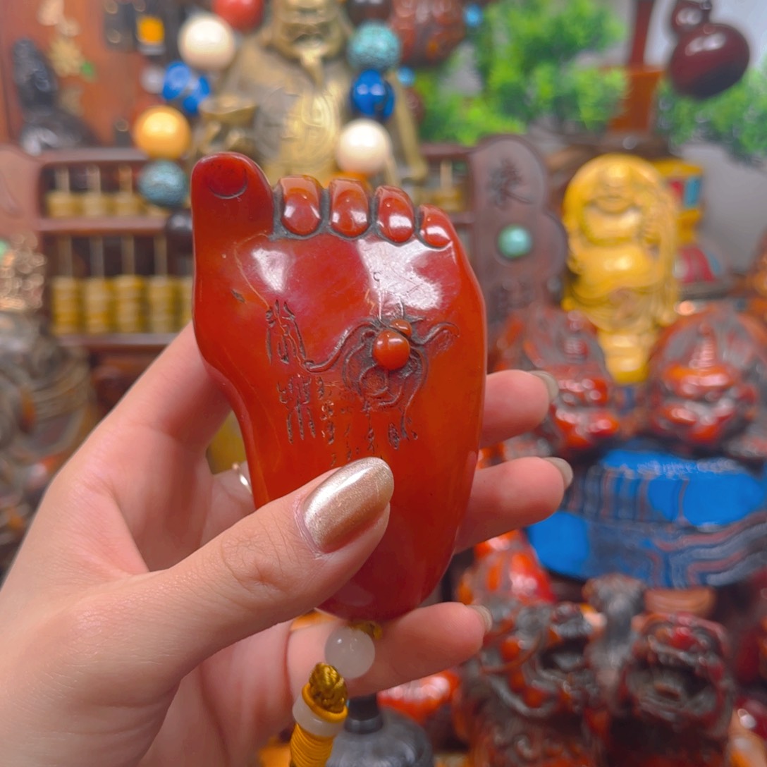 蜜蜡裸石未镶嵌手把