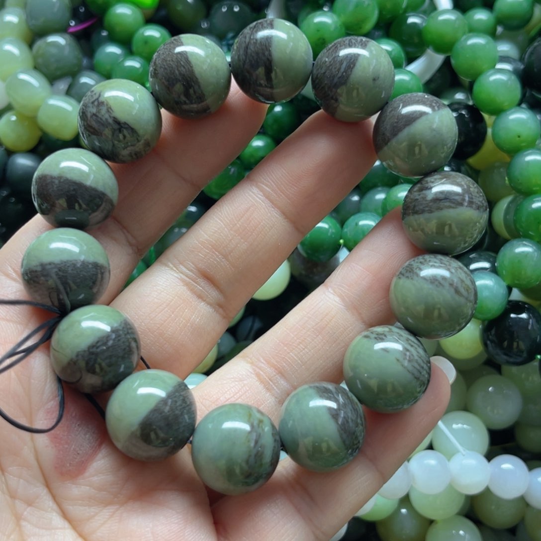 和田玉手链未镶嵌