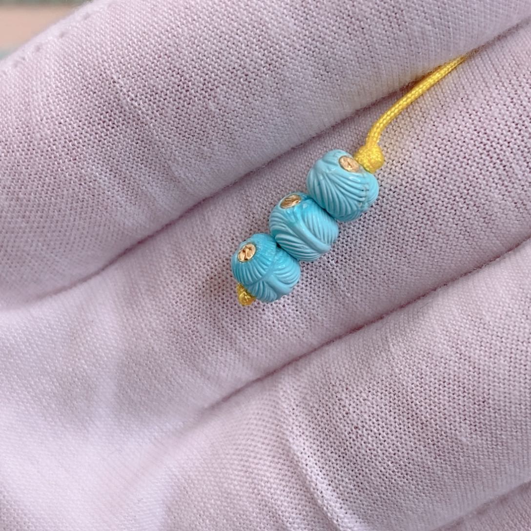 未镶嵌绿松石珠宝奇石