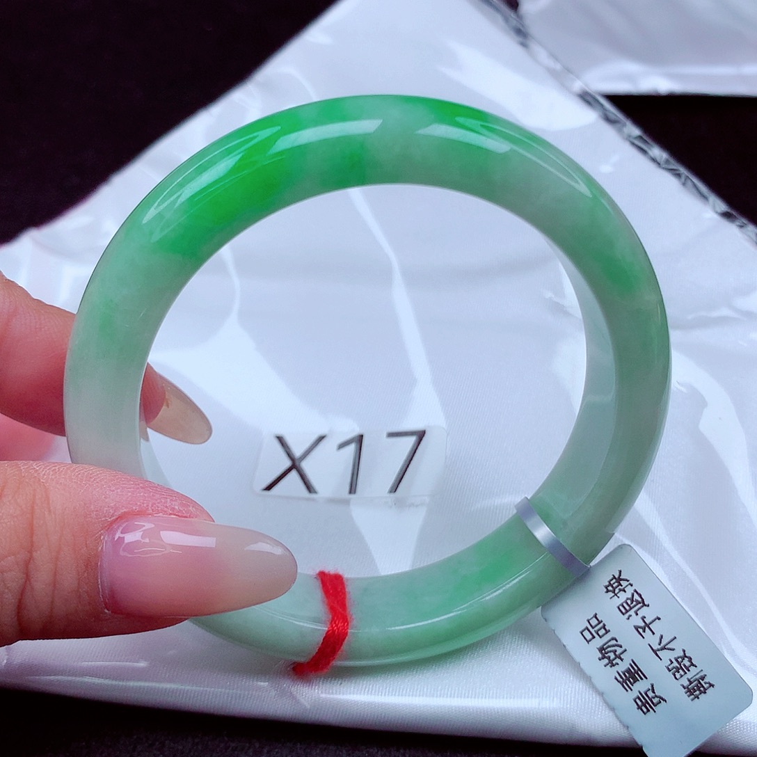翡翠未镶嵌手镯天然缅甸翡翠A货玉手镯