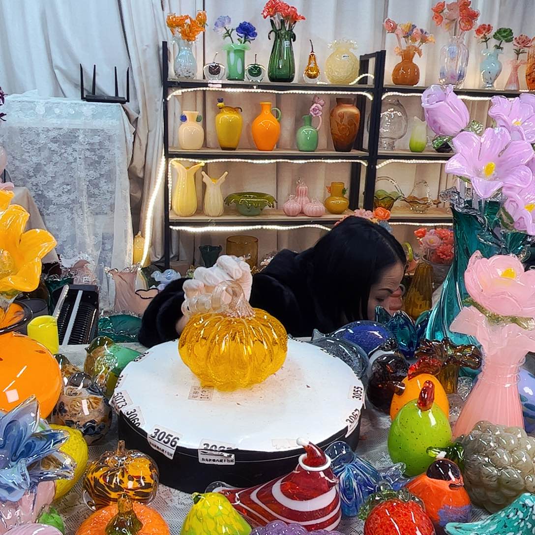 南瓜家悦美居琉璃摆件不完美