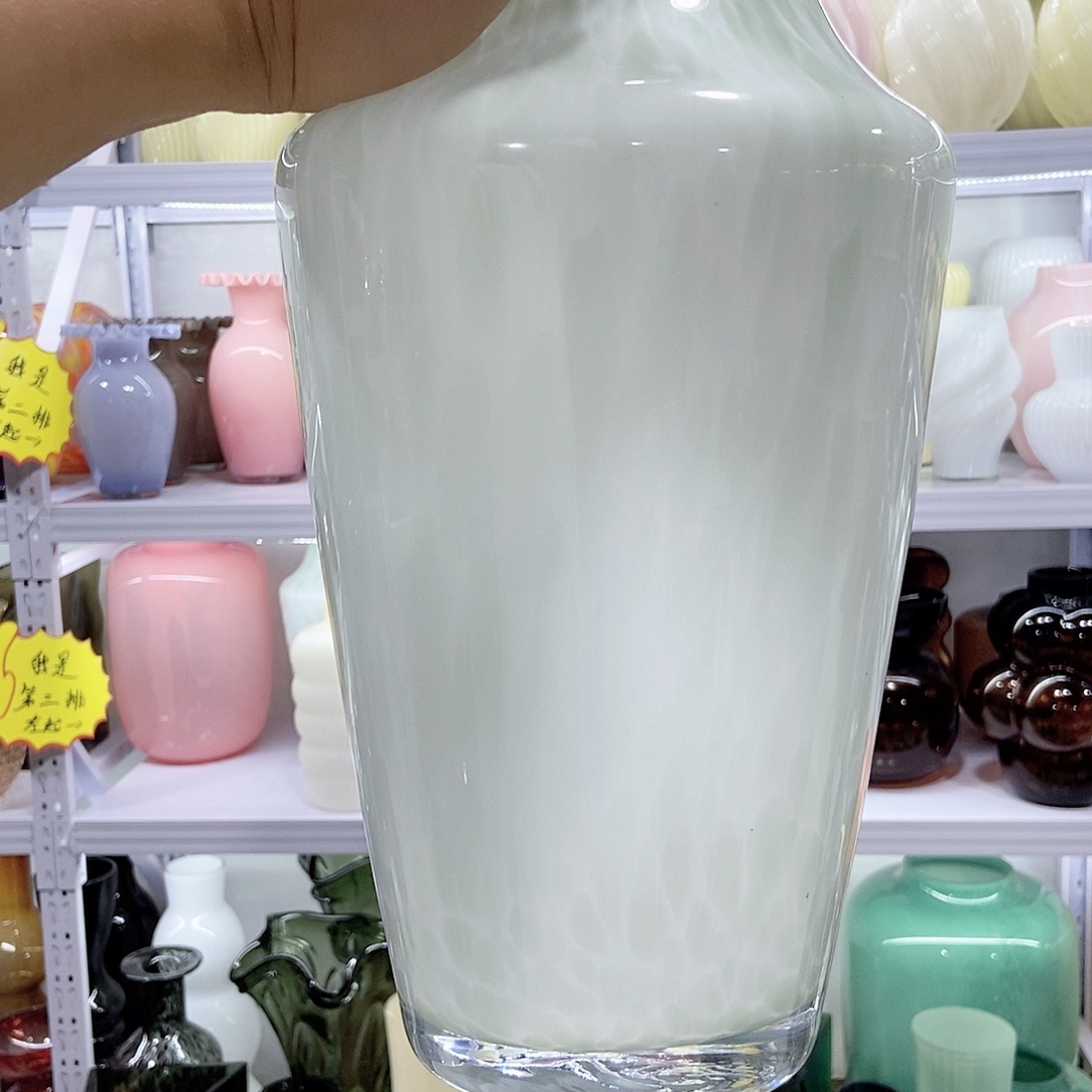 1933豆沙绿花瓶大号