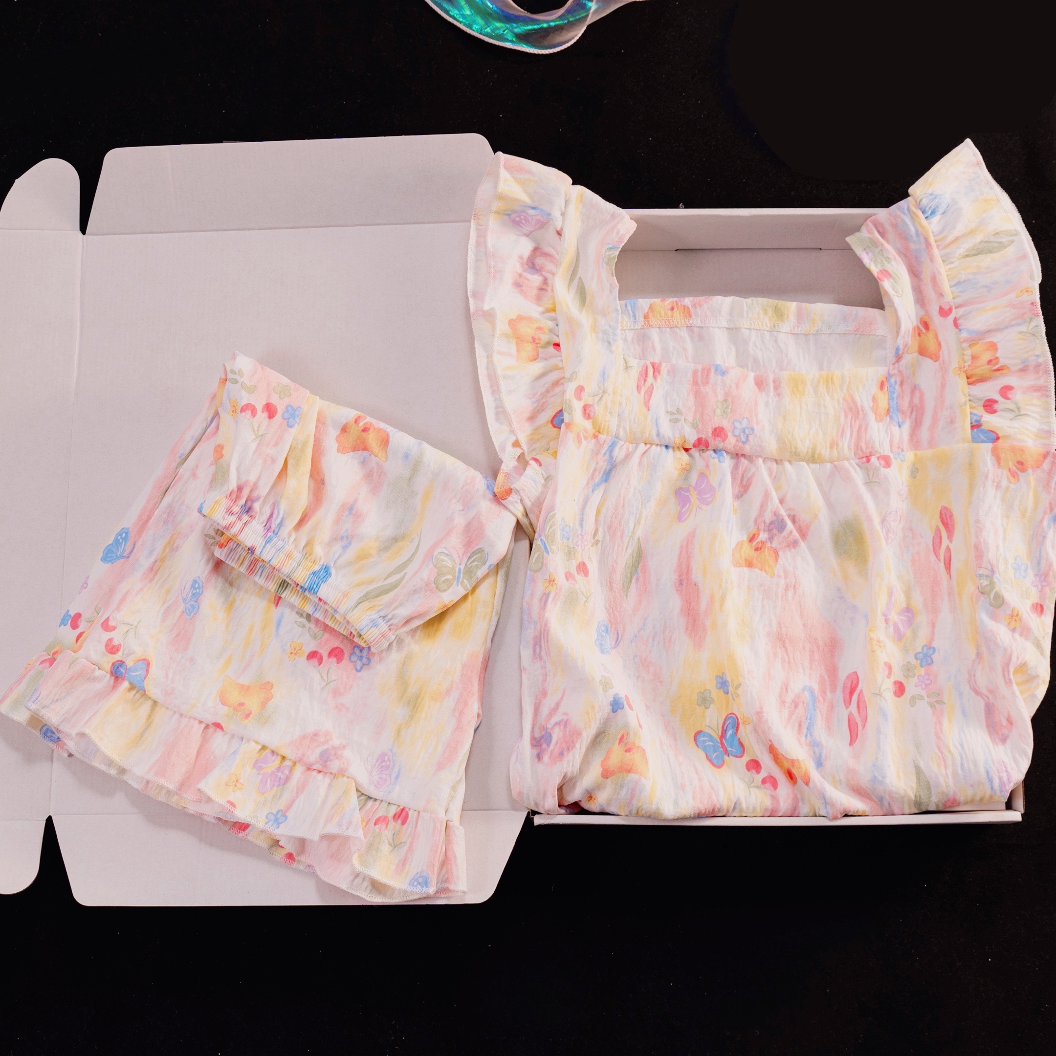 睡衣女夏季吊带薄款新款女士套装直播可爱可外穿网红家居服夏天