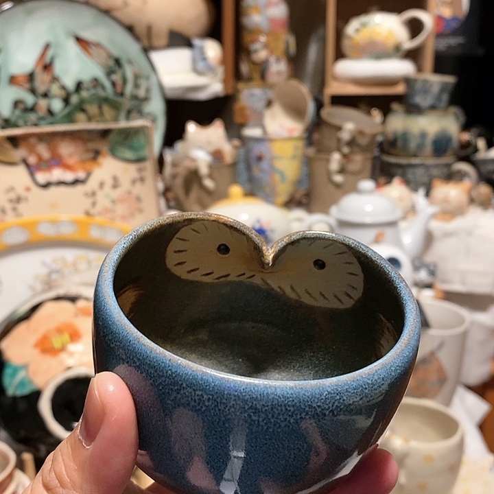 搪瓷布引窑茶杯…………