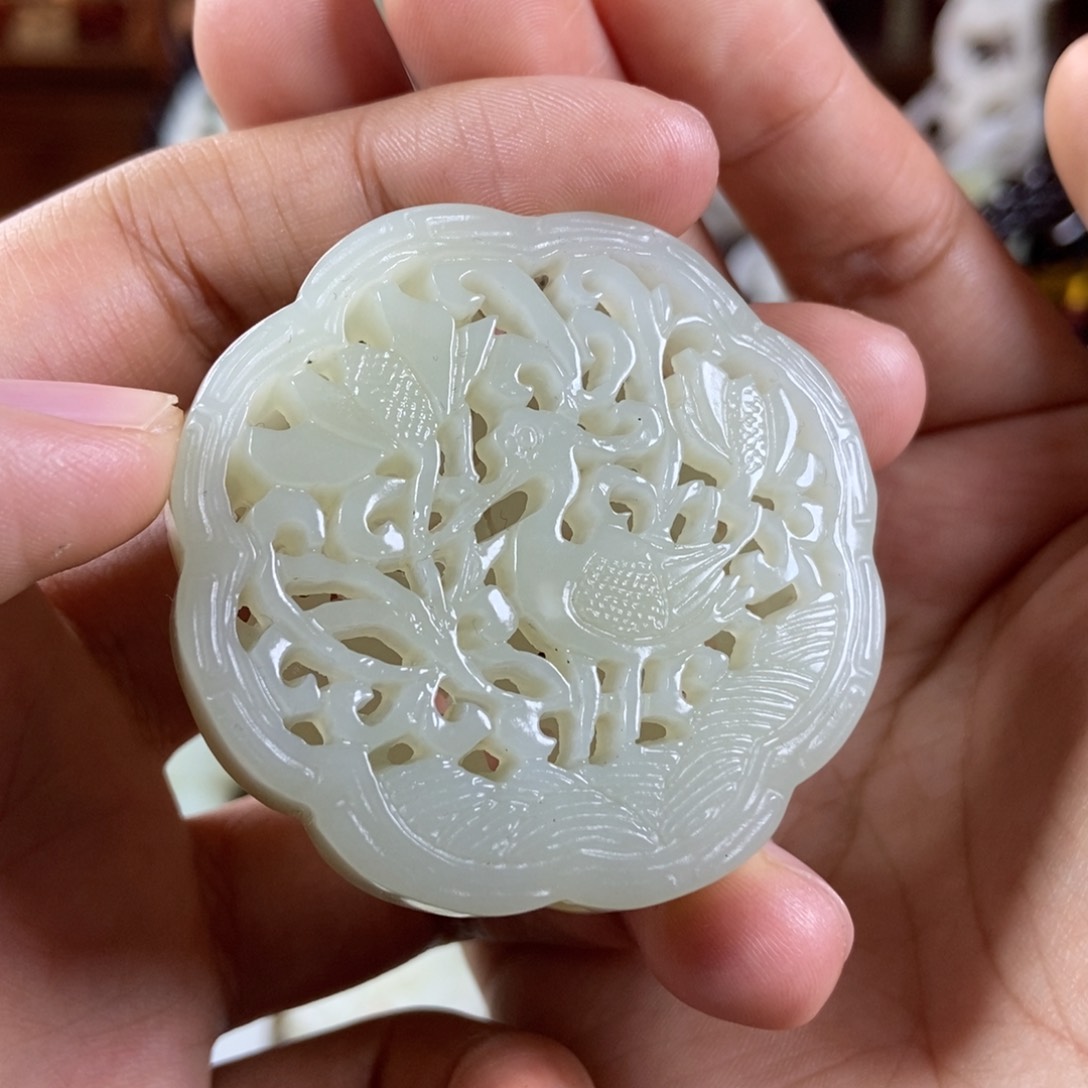 和田玉挂件未镶嵌途*