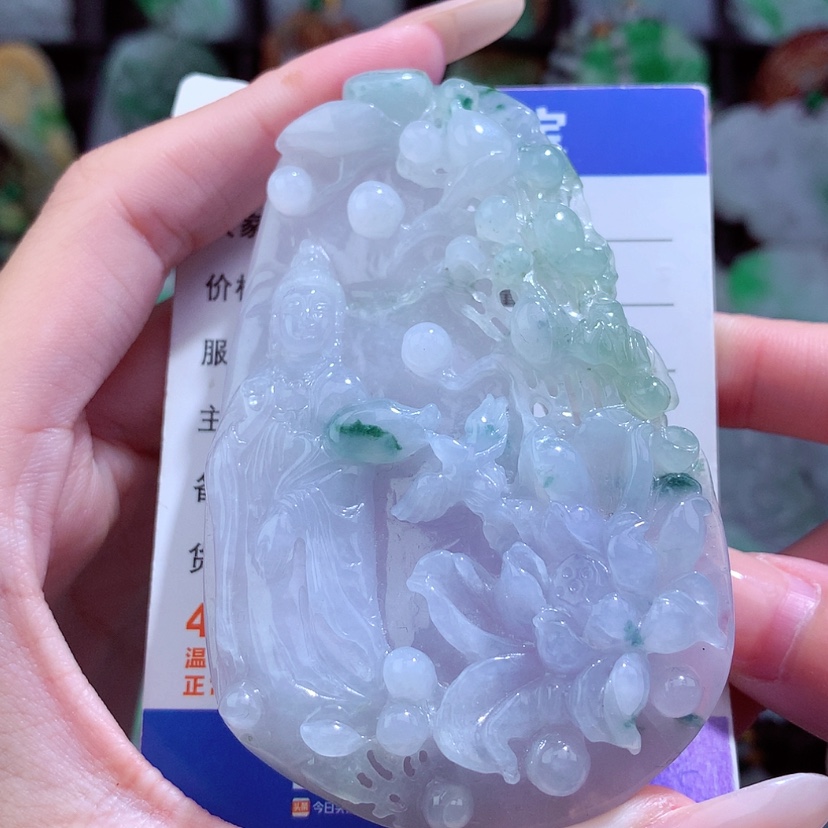 【闪购商品】翡翠颈饰未镶嵌挂件