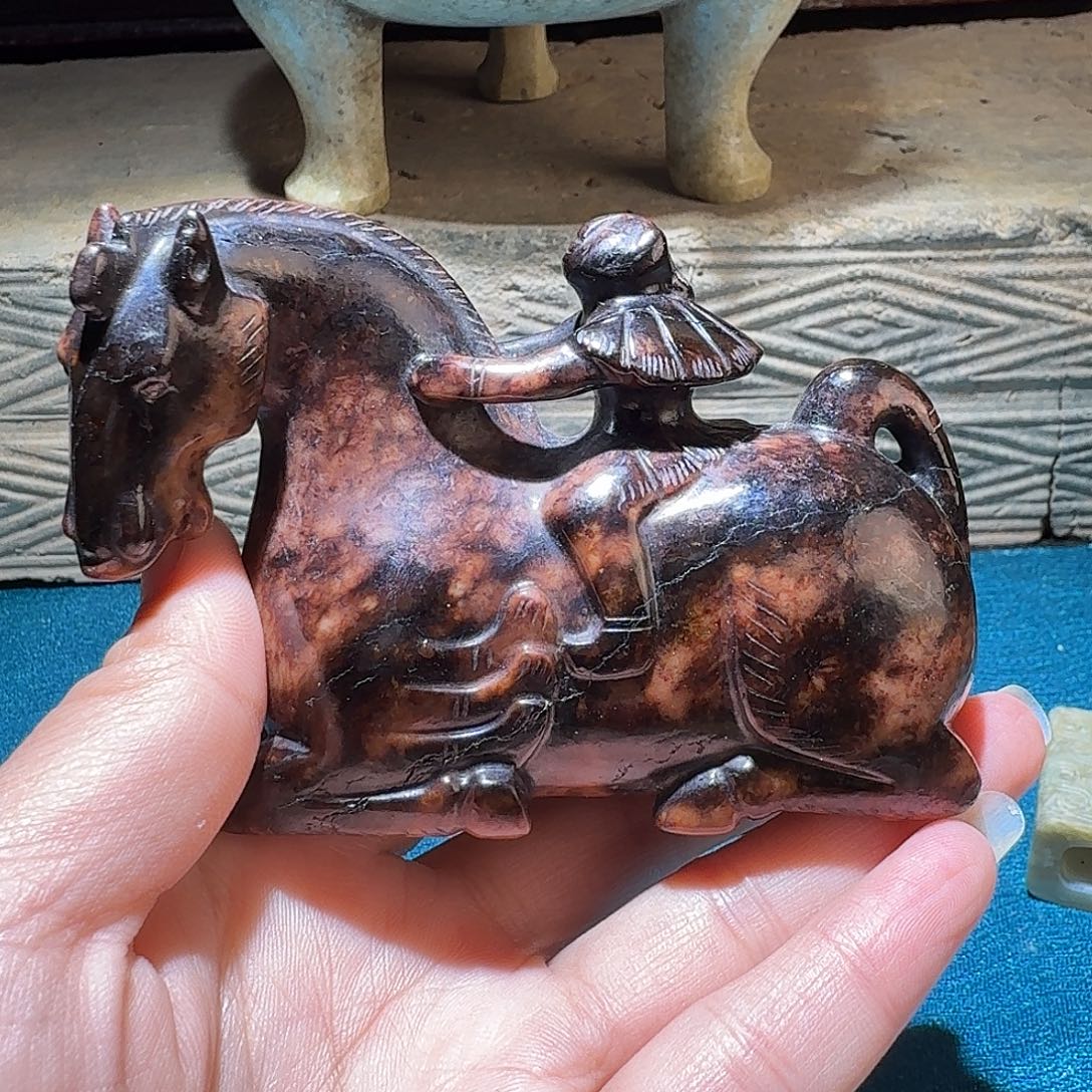 Z***真和田玉未镶嵌挂件