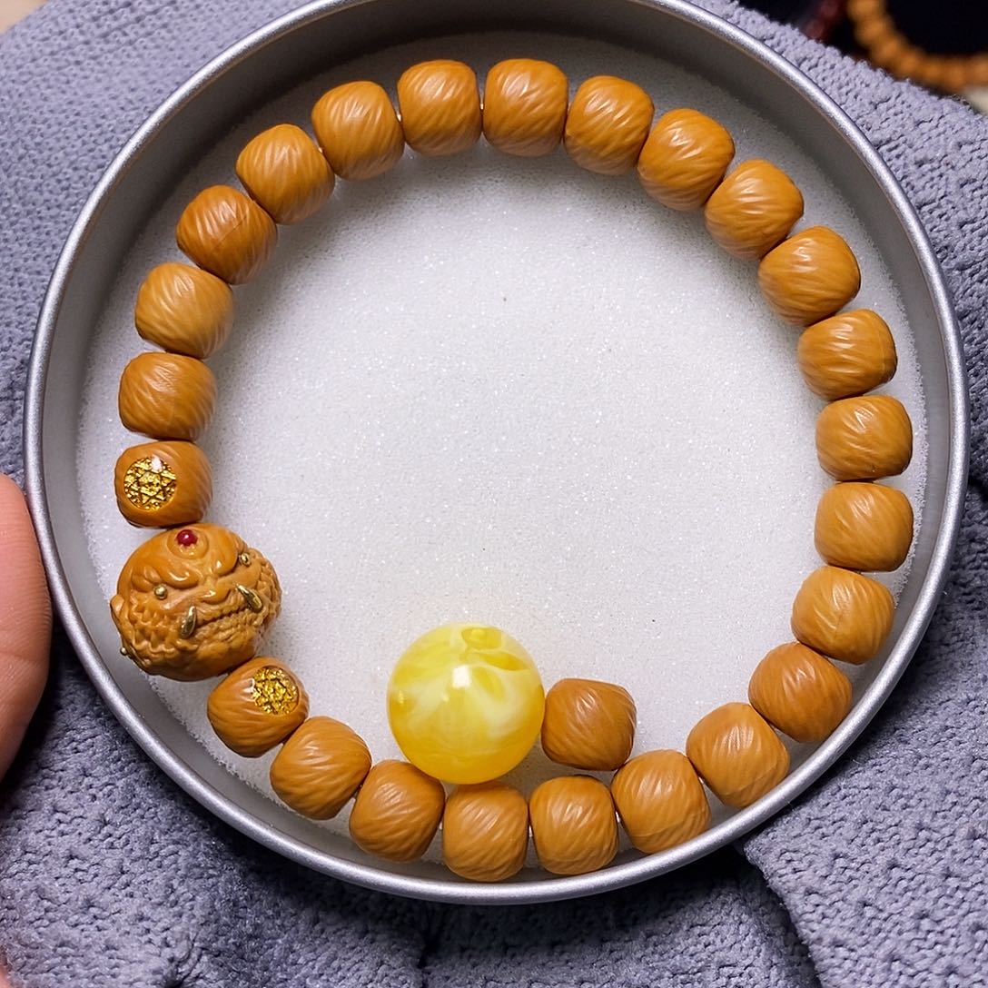手串猴头核桃恶僧精工千刃云锦尺寸9+全品